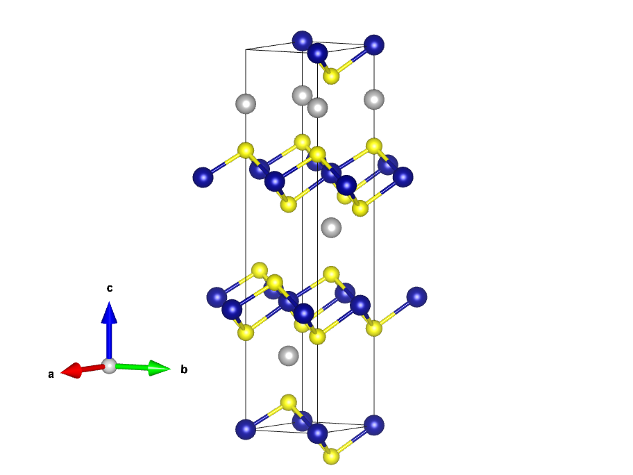 CrCuSe2 unit cell